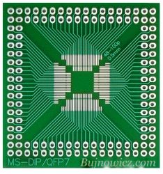 PĹytka uniwersalna DIP/QFP7