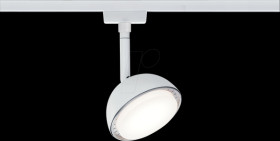 95509 URail LED rail spotlight Hemi, 425 lm, 5 W, 3000 K, white