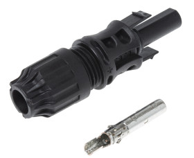 Złącze MC4 Żeński Gniazdo 69A 1,5 kV, Montaż na kablu