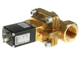 Zawór elektromagnetyczny 24 V DC Burkert 2-drogowy G żeńskie 1 cal 1cal NC