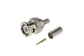 Złącze BNC/m zaciskane na RG58