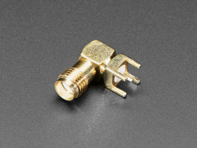 Adafruit Right Angle SMA Thru Hole RF Connector