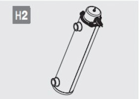 Elektryczna grzałka wspomagająca (1-3 fazy) 2-6KW