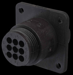 0-0182922-1 9-pin holder for empty housing for pin contacts