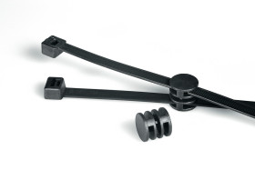 Opaski kablowe długość 202mm szerokość 4,6 mm HellermannTyton Poliamid