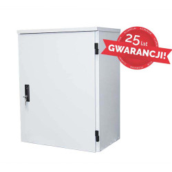 Szafka hermetyczna zewnętrzna Rack 19" 12U, SH-737/567/367