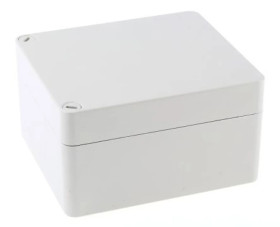 Szafka ścienna rozdzielcza Szary, materiał: Plastik wzmacniany włóknem szklanym, IP66, 100 x 160 x 200mm, RS PRO