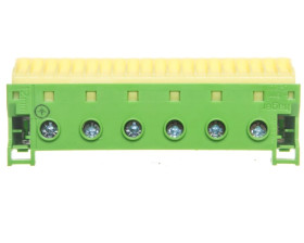 Blok samozacisków 63A QC zielony 26 przyłączy 33x105x105mm KN26E