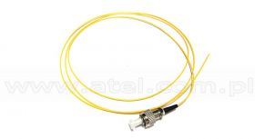 Pigtail FC/UPC, SM, 9/125, 0,9mm, włókno G652D, 3m