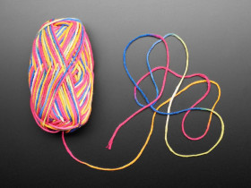 Adafruit Rainbow Crafting Yarn