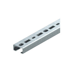OBO Bettermann 1104268 Mounting Rail Metal Perforated 200x35x18mm