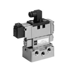 Pneumatyczne zawory elektromagnetyczne SMC Solenoid Valve 3-Position Single Center Rc(PT) 1/8