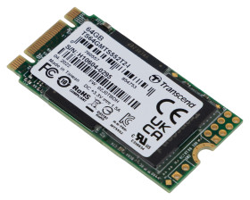 Dysk SSD MTS552T2-I, 64 GB, SATA III, wewnętrzny Tak, Transcend 3D -40 → +85°C