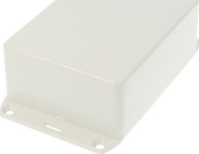 ABS enclosure, (L x W x H) 110 x 82 x 44 mm, light gray (RAL 7035), IP54, 1591SFLGY