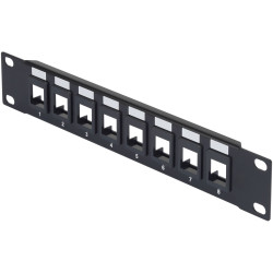 Renkforce RF-3521390 Front panel 10 inch Server rack black