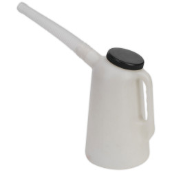 Sealey JDL2 Oil Container with Lid and Flexi-spout 2ltr