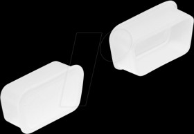 67121 Dust cover for D-Sub 9 / D-Sub 15 VGA female 2 pieces transparen