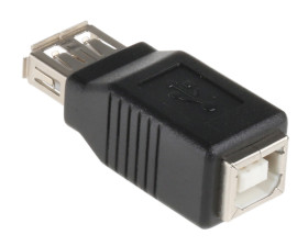 Adapter złącze A USB A złącze B USB B rodzaj A Żeńskie rodzaj B Żeńskie standard USB 2.0 RS PRO