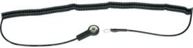 Grounding cable, push button Ø 4 mm, 2.4 m, C-184 089