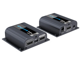 Extender przedłużacz HDMI do 40m po skrętce cat.6 sygnał IP LKV372EDID
