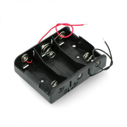 Koszyk na 3 baterie typu C (R14)