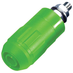 Stäubli 669684-25 XUB-G jack socket 4 mm pin diameter gr insulated