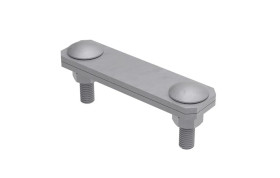 Złącze krzyżowe skośne pręt-bednarka 2-elem. stal ocynkowana ogniowo 116.0.1 OG 11610002