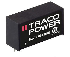 Przetwornica DC-DC, 2W, Uwe 21,6 → 26,4 V DC, Uwy -9V dc, Iwy -110mA, TRACOPOWER