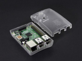 Raspberry Pi 3B &amp; 3B+ Arc Enclosure - Transparent