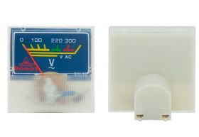 Woltomierz panelowy mini 300V AC