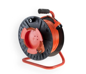 Przedłużacz ogrodowy bębnowy 1-gniazdo z/u 25m /OMY 3x1,5/ PSB2-1025-1,5
