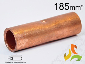 TULEJKA ZŁĄCZKA KABLOWA MIEDZIANA 185mm