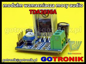 Moduł wzmacniacza mocy audio TDA2030A 18W