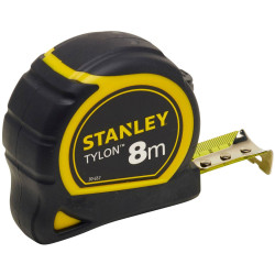 Stanley 1-30-657 Tylon Tape Measure 8m Durable Tylon Coating