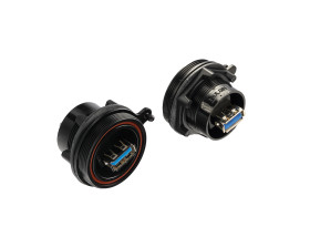 Złącze USB Type A Montaż na panelu Żeński 3 ,1-portowe