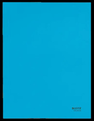 Folder z materiałami informacyjnymi, rozmiar: A4, Niebieski, Tektura