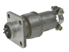 Złącze; C05/5p; 5 torów; lutowany; 0,5mm2; 8mm; gniazdo na przewód + wtyk na panel; 14mm; niebieski; szary; 5A; Connfly; RoHS