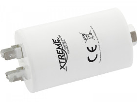 Kondensator rozruchowy 8uF 450V konektory Xtreme lub Jyul, Shenge