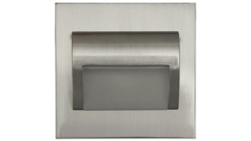 Oprawa Beryl Satyna 1,5W 12V Dc Ciepła 9 Led Smd 2835 Kwadrat Do Puszki Fi 60