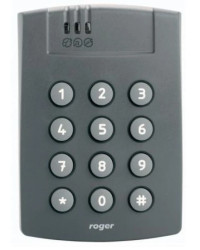 Kontroler dostępu zewnętrzny z czytnikiem i klawiaturą EM 125kHz UNIQUE ciemnoszary PR612-G