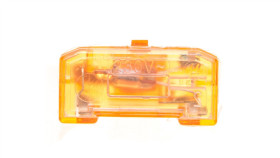 Berker/B.Kwadrat Wkładka Jarzeniowa Z Zaciskiem N Ip44 Pomarańczowa 167504