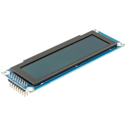 3.12" OLED display 256x64 with SSD1322 controller, SPI support compatible with ESP32S3, Arduino Giga & SSH1106 - Blue