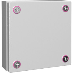 Rittal 1516000 KX Wall-Mount Enclosure Steel Light Grey 200x200x80mm