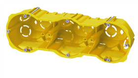 Puszka P/T Pk-3X60 K/G Głeboka Bezhalogenowa Samogasnąca Ip20 Żółta Ral 1021...