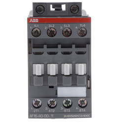Stycznik 24 V AC/DC ABB styki: 4 7,5 kW 30 A 4NO Śruba 1SBL177201R1100 AF16-40-00-11