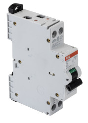 Wyłącznik nadprądowy MCB, Typ C, 2-biegunowy, 6A, 415V, na szynę DIN, ABB S202C-C6, S200C