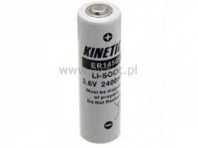 Bateria ( litowa) 3,6V ER14505 AA 2400mA