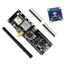Płytka rozwojowa LILYGO T-Beam Meshtastic ESP32 LoRa z modułem Wi-Fi i Bluetooth 4.2 NEO6M oraz wyświetlaczem OLED 0,96 cala i a