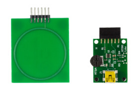 Zestaw rozwojowy Human Machine Interface (HMI), MTCH101, Dotykowa pojemnościowa