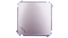 Simon Basic Łącznik Schodowy Satyna Metalizowana Bmw6a.01/29